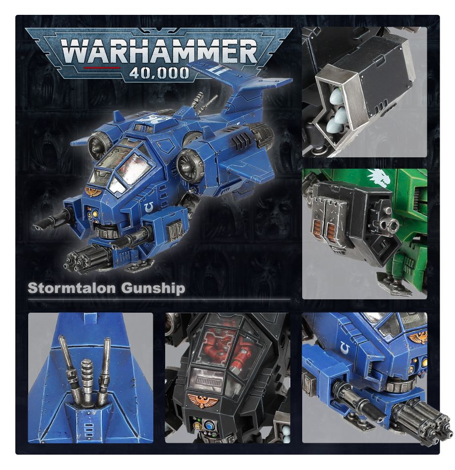 Warhammer 40000 - Space Marines - Stormhawk Interceptor