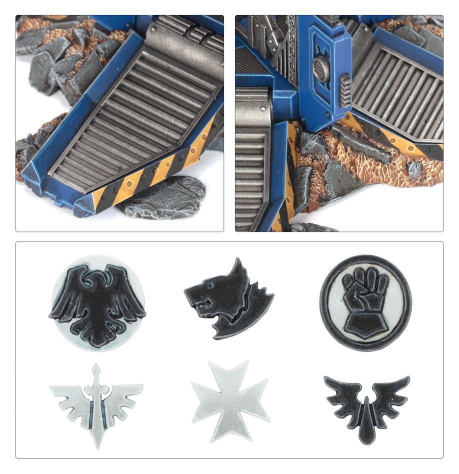 Warhammer 40000 - Space Marines - Drop Pods