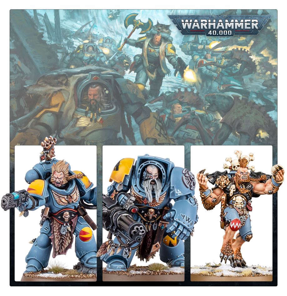 Warhammer 40000 - Space Wolves - Combat Patrol