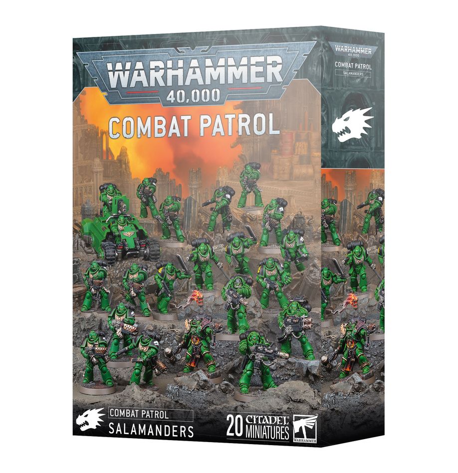 Warhammer 40000 - Space Marines - Salamanders - Combat Patrol
