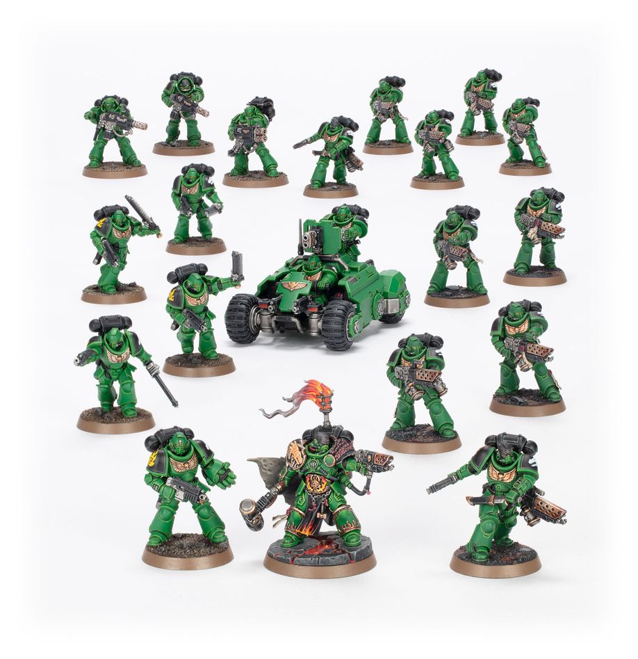 Warhammer 40000 - Space Marines - Salamanders - Combat Patrol