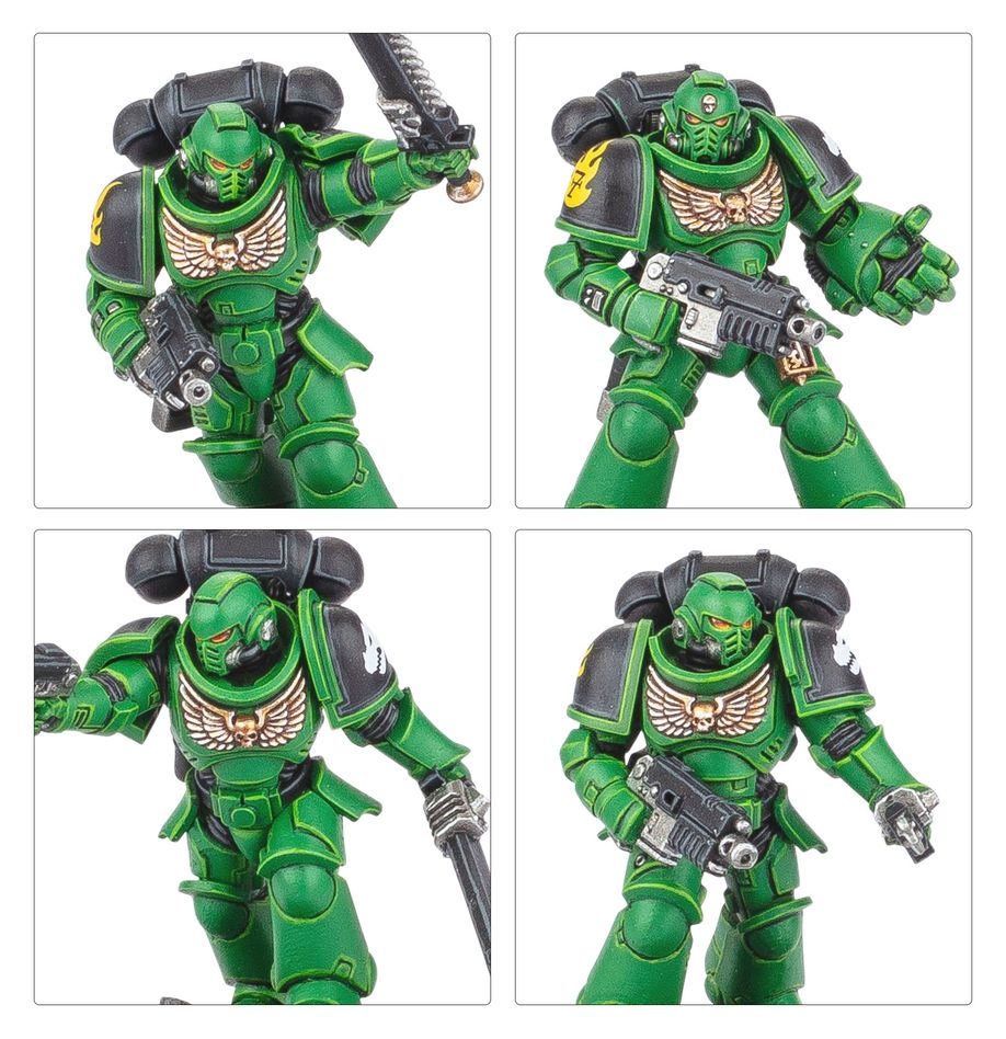 Warhammer 40000 - Space Marines - Salamanders - Combat Patrol