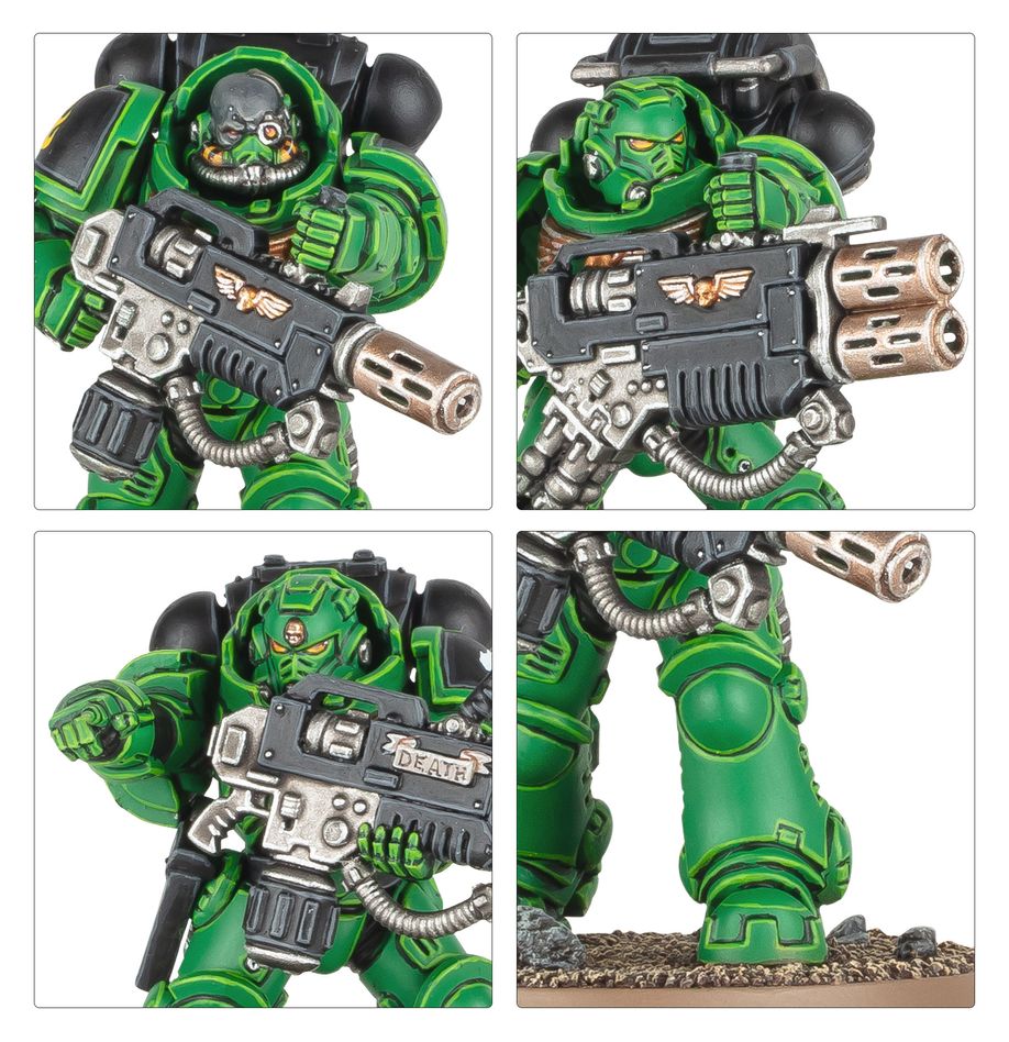 Warhammer 40000 - Space Marines - Salamanders - Combat Patrol