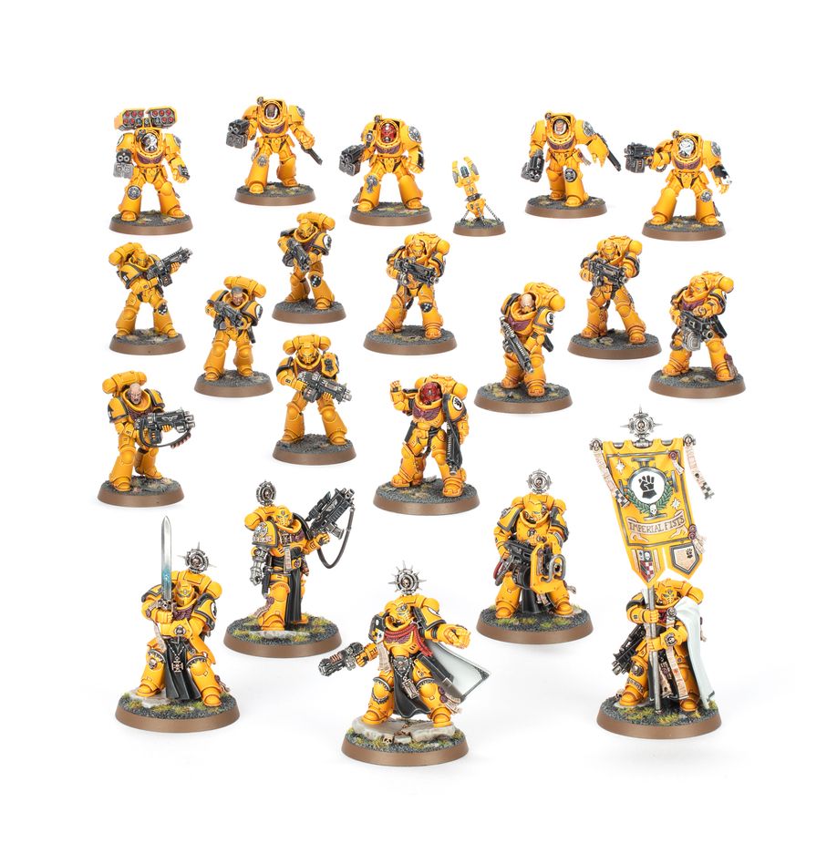 Warhammer 40000 - Space Marines - Imperial Fists - Combat Patrol