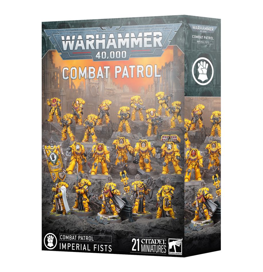 Warhammer 40000 - Space Marines - Imperial Fists - Combat Patrol