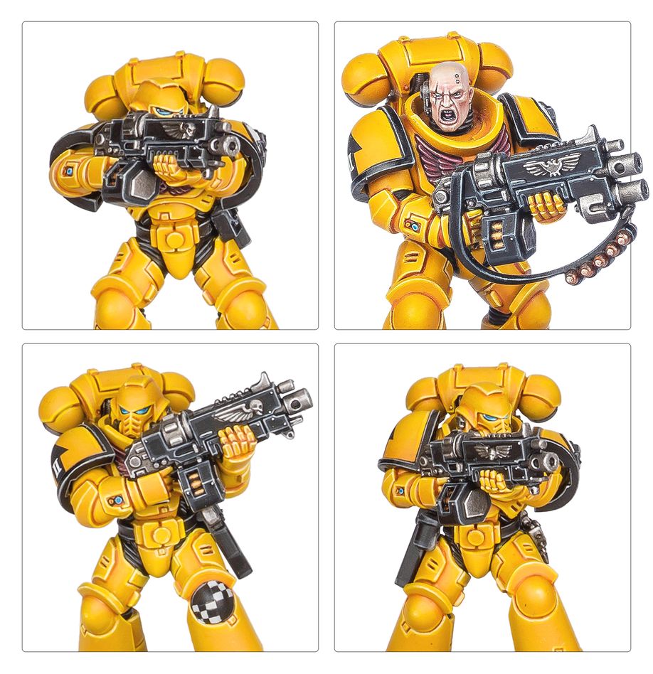 Warhammer 40000 - Space Marines - Imperial Fists - Combat Patrol