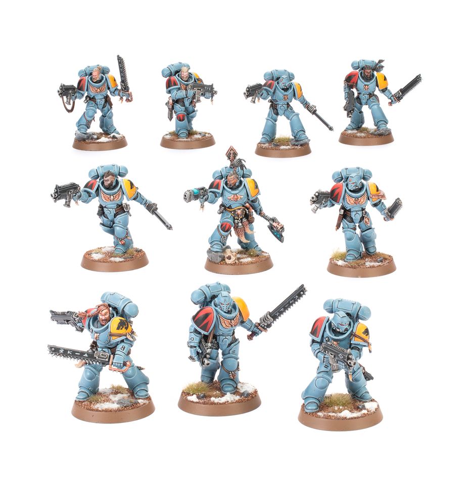 Warhammer 40000 - Space Wolves - Grey Hunters