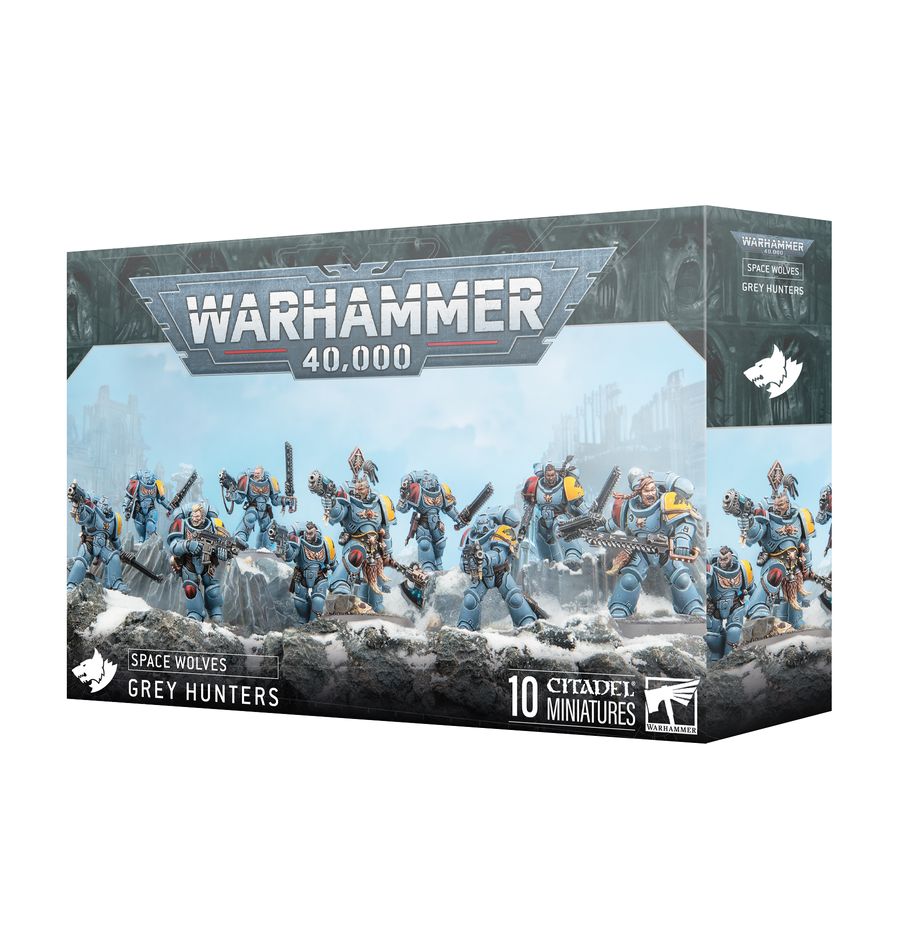 Warhammer 40000 - Space Wolves - Grey Hunters