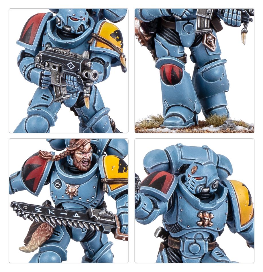 Warhammer 40000 - Space Wolves - Grey Hunters