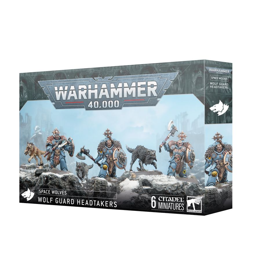 Warhammer 40000 - Space Wolves - Wolf Guard Headtakers