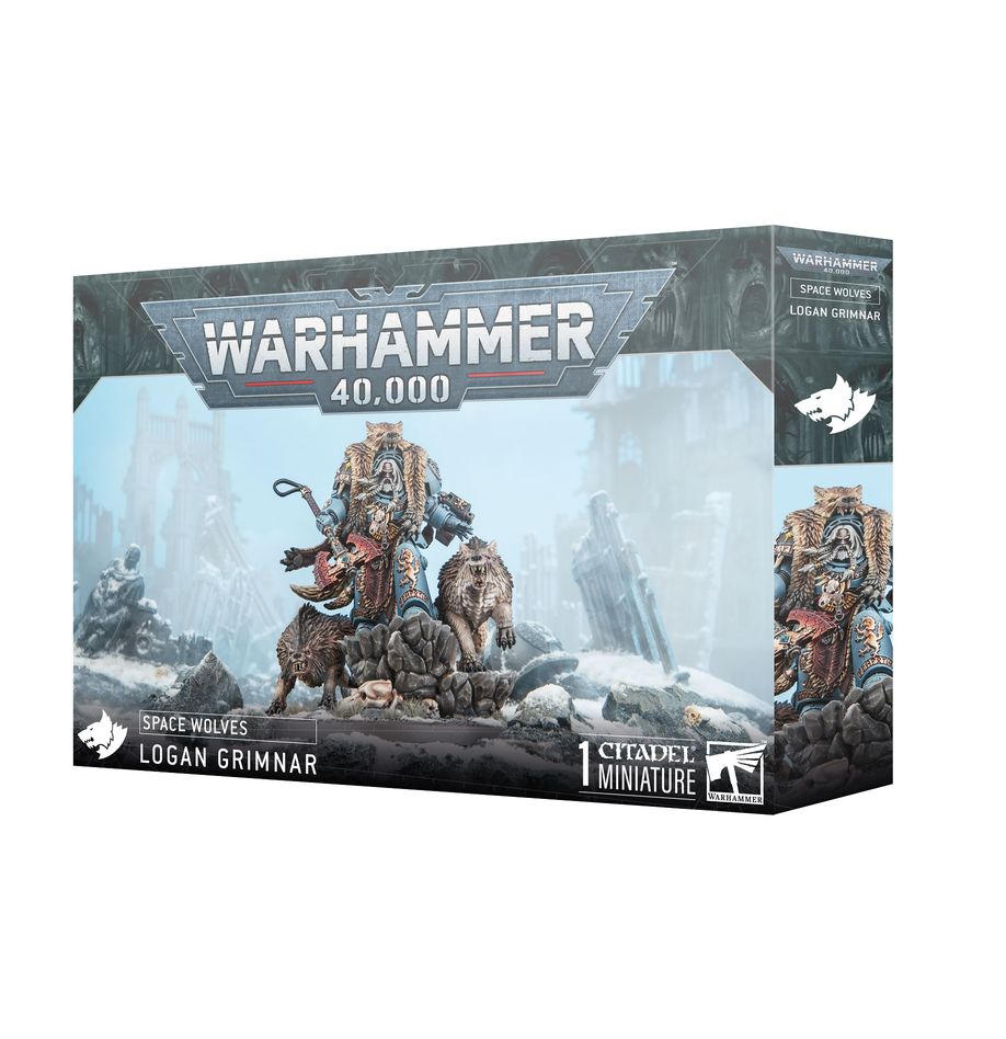 Warhammer 40000 - Space Wolves - Logan Grimnar