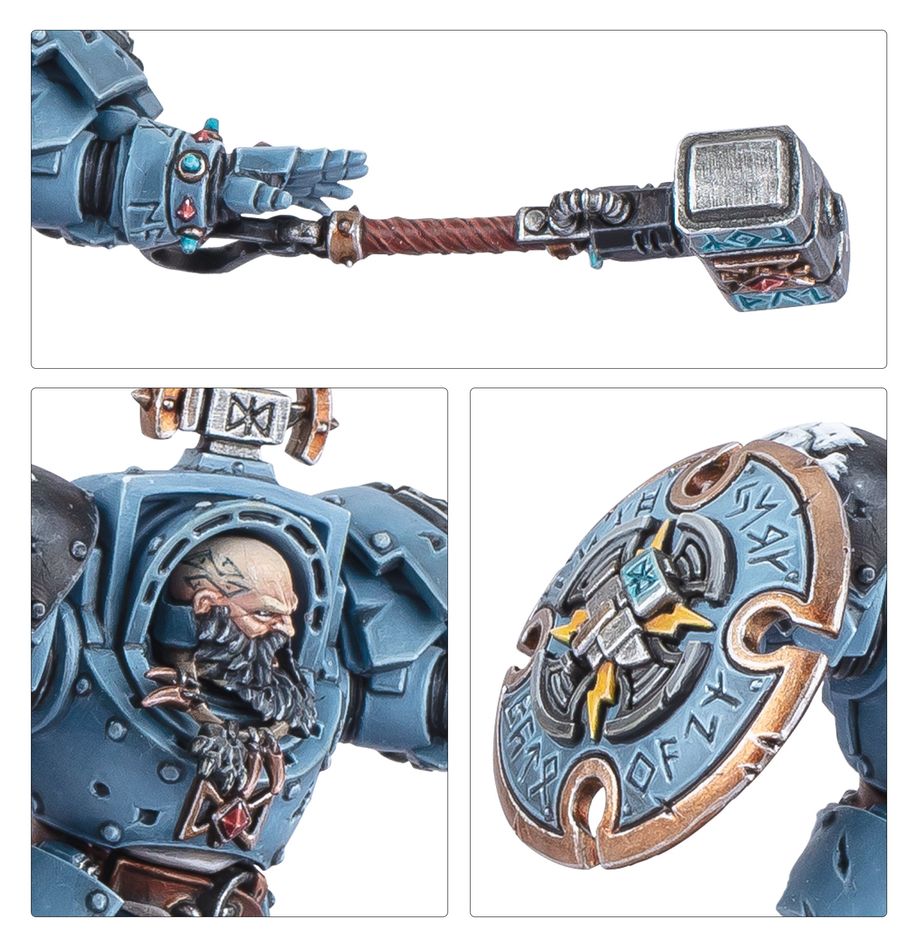 Warhammer 40000 - Space Wolves - Arjac Rockfist