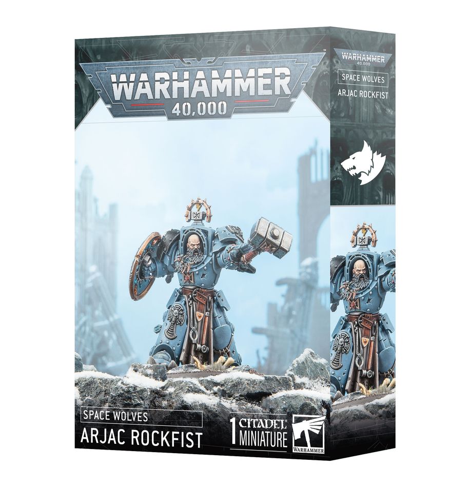 Warhammer 40000 - Space Wolves - Arjac Rockfist