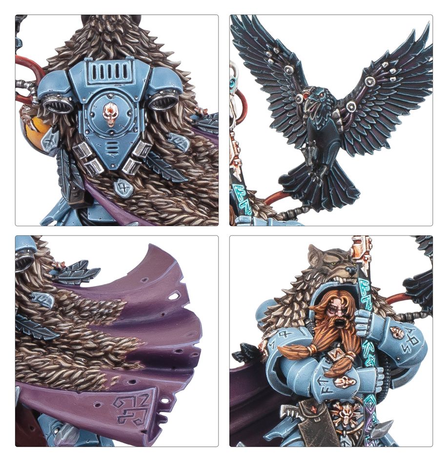 Warhammer 40000 - Space Wolves - Njal Stormcaller