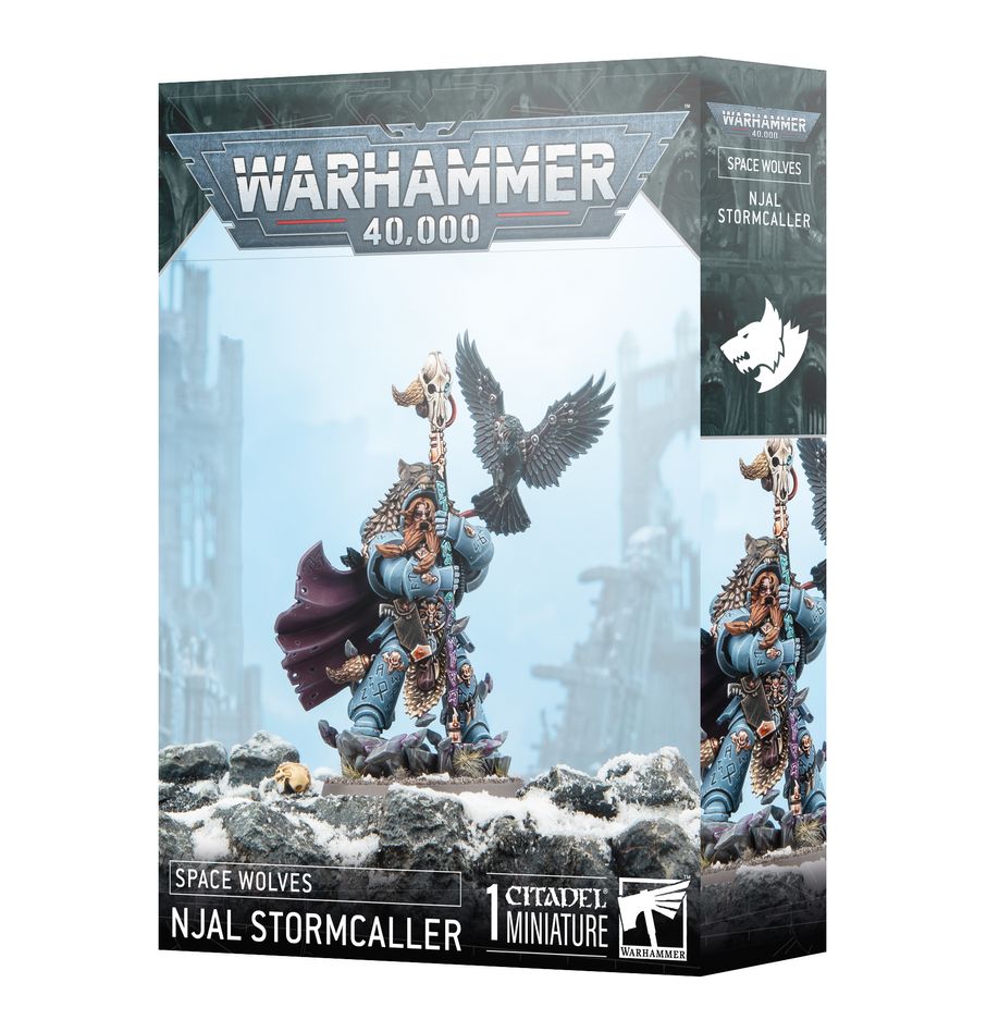 Warhammer 40000 - Space Wolves - Njal Stormcaller