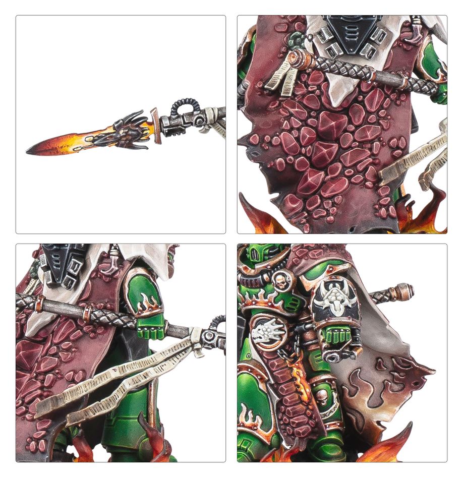 Warhammer 40000 - Space Marines - Salamanders - Vulkan He'stan