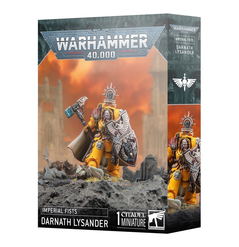 Warhammer 40000 - Space Marines - Imperial Fists - Darnath Lysander