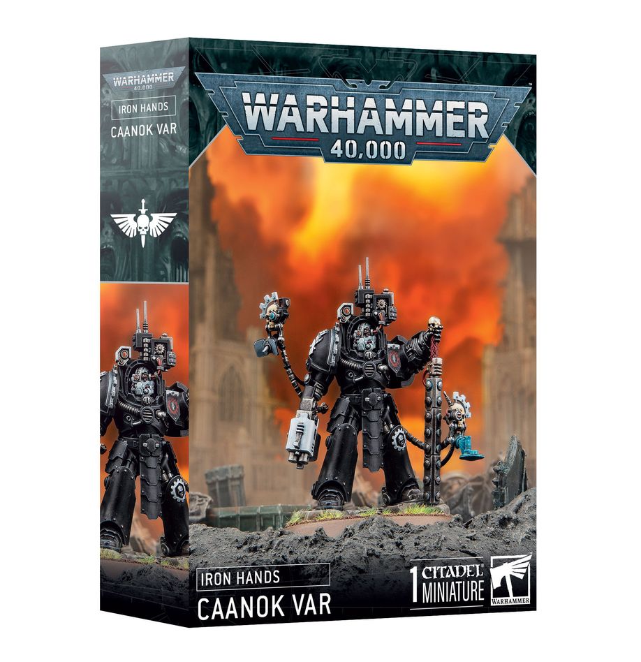 Warhammer 40000 - Space Marines - Iron Hands - Caanok Var