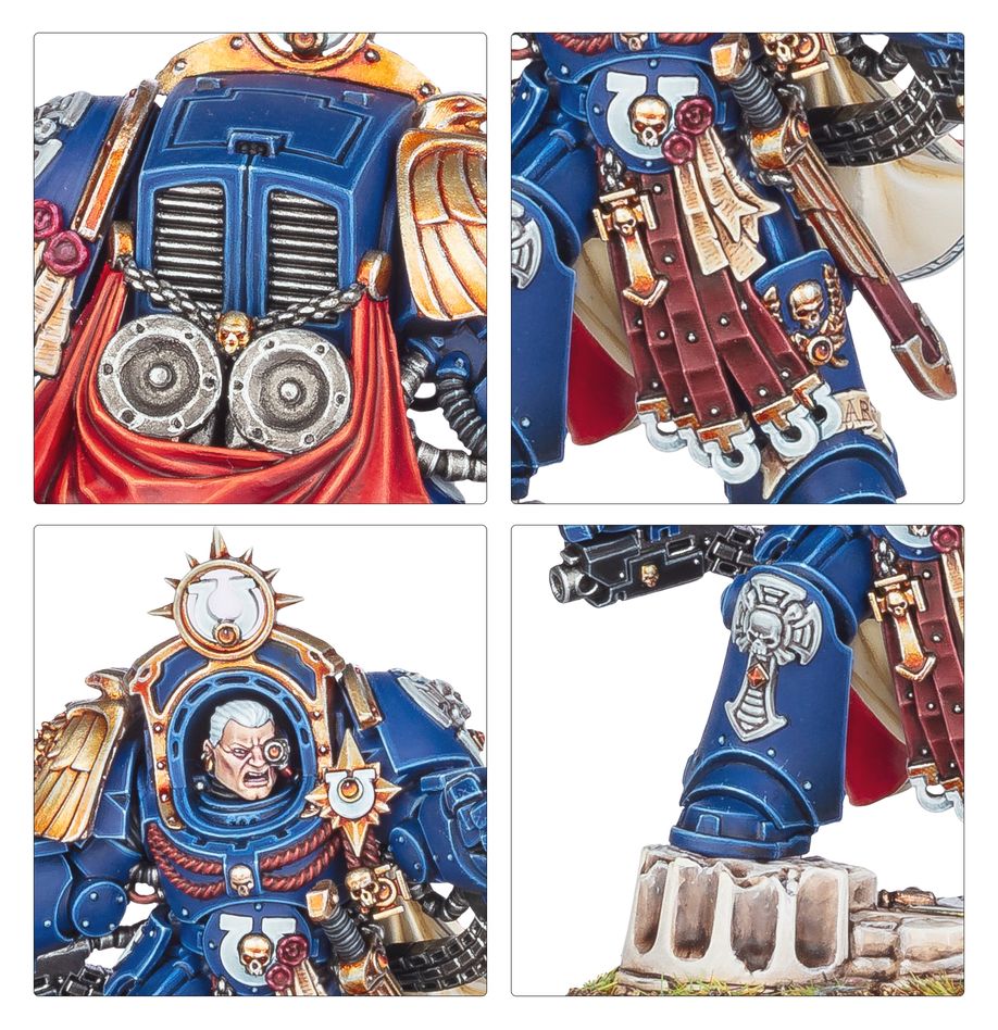 Warhammer 40000 - Ultramarines - Marneus Calgar in Armour of Antilochus