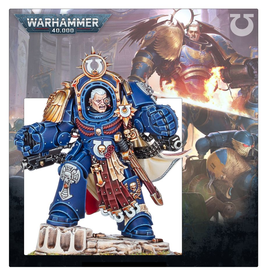 Warhammer 40000 - Ultramarines - Marneus Calgar in Armour of Antilochus