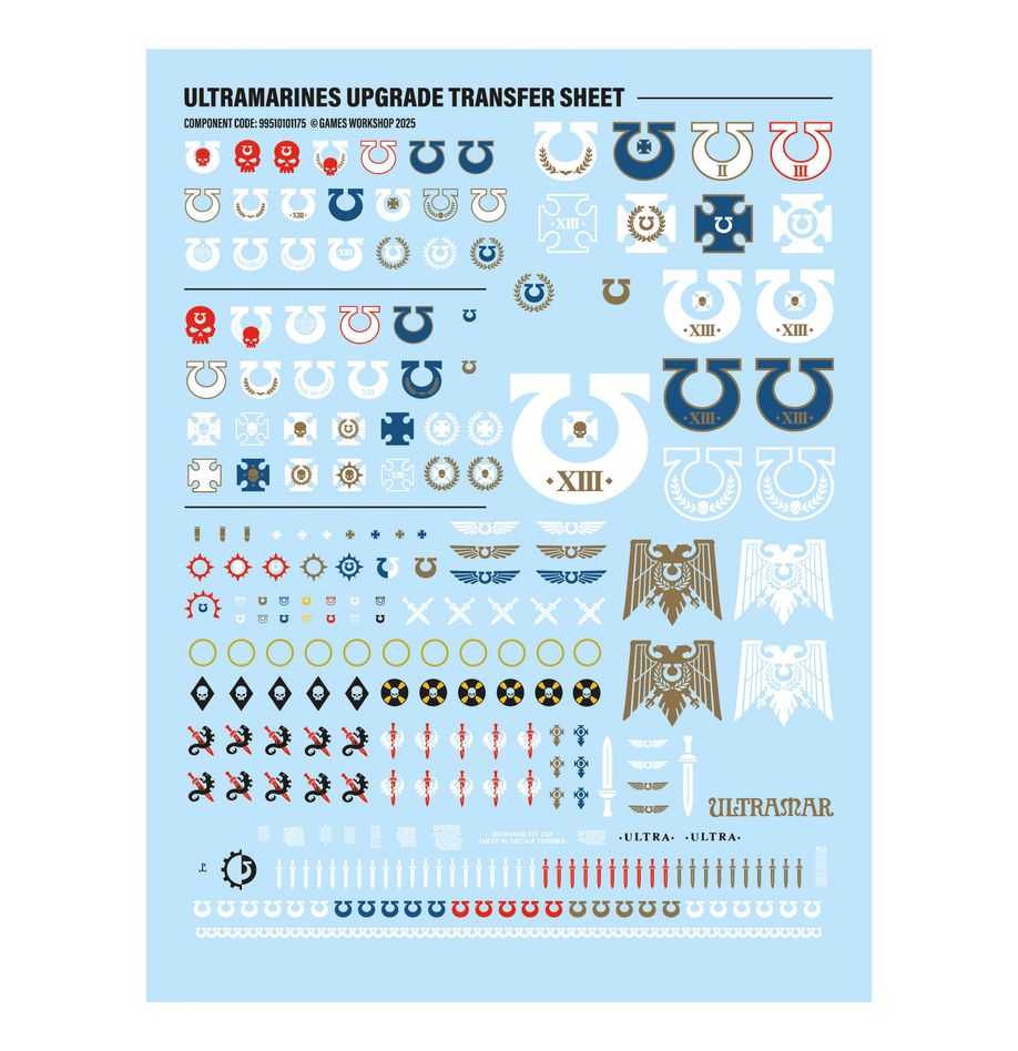 Warhammer 40000 - Ultramarines - Upgrades and Transfers