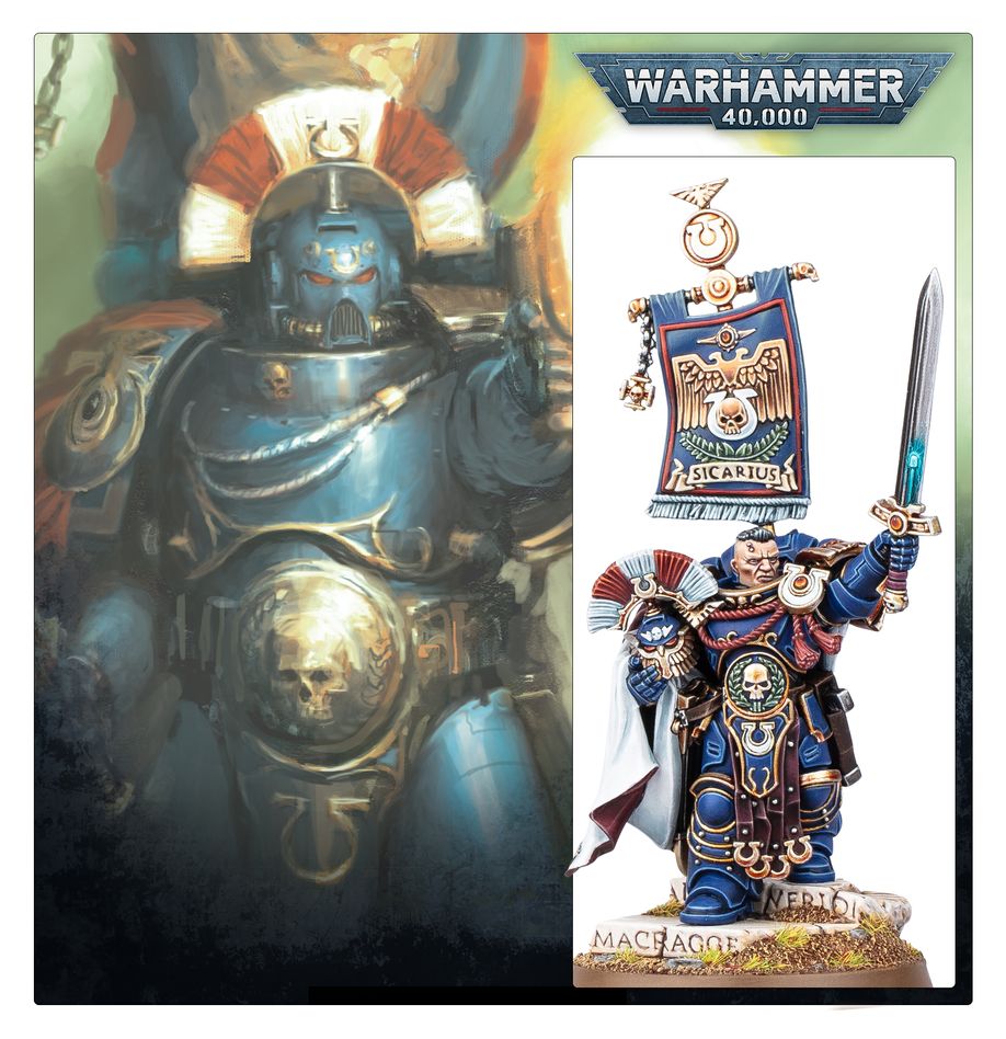 Warhammer 40000 - Ultramarines - Cato Sicarius