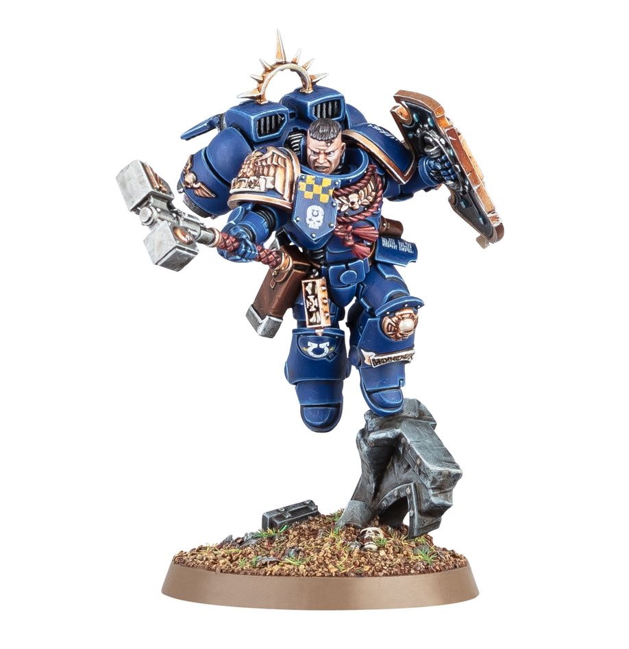 Warhammer 40000 - Space Marines - Captain with Jump Pack and Relic Shield