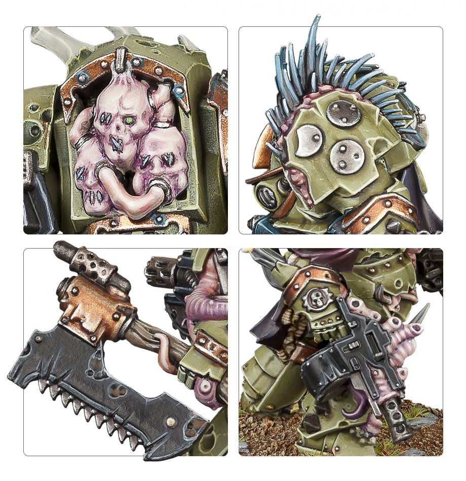 Warhammer 40000 - Death Guard - Blightlord Terminators