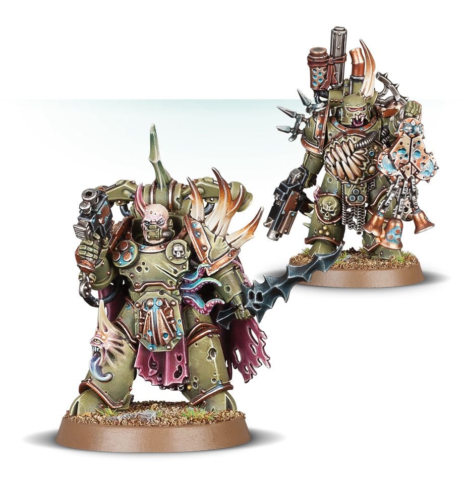 Warhammer 40000 - Death Guard - Plague Marines