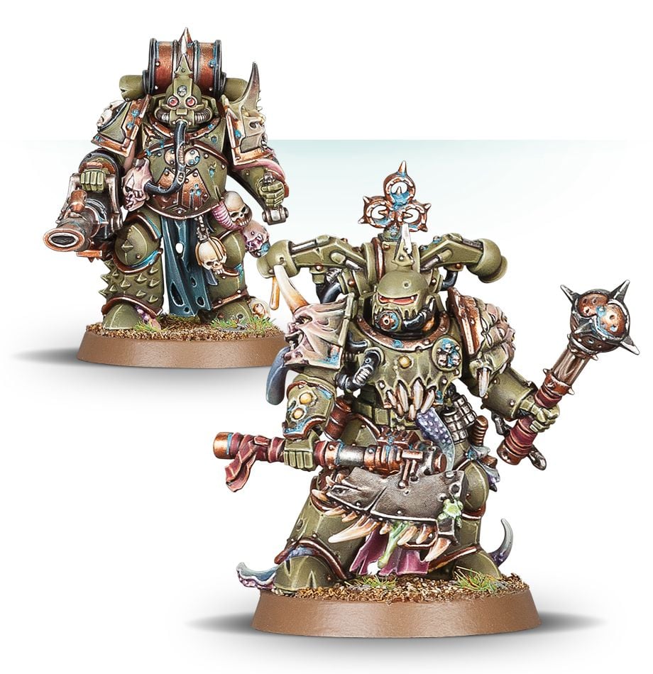 Warhammer 40000 - Death Guard - Plague Marines