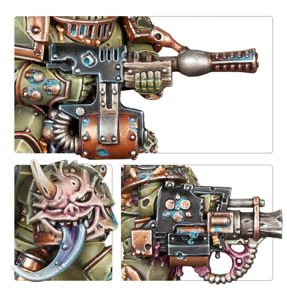 Warhammer 40000 - Death Guard - Plague Marines