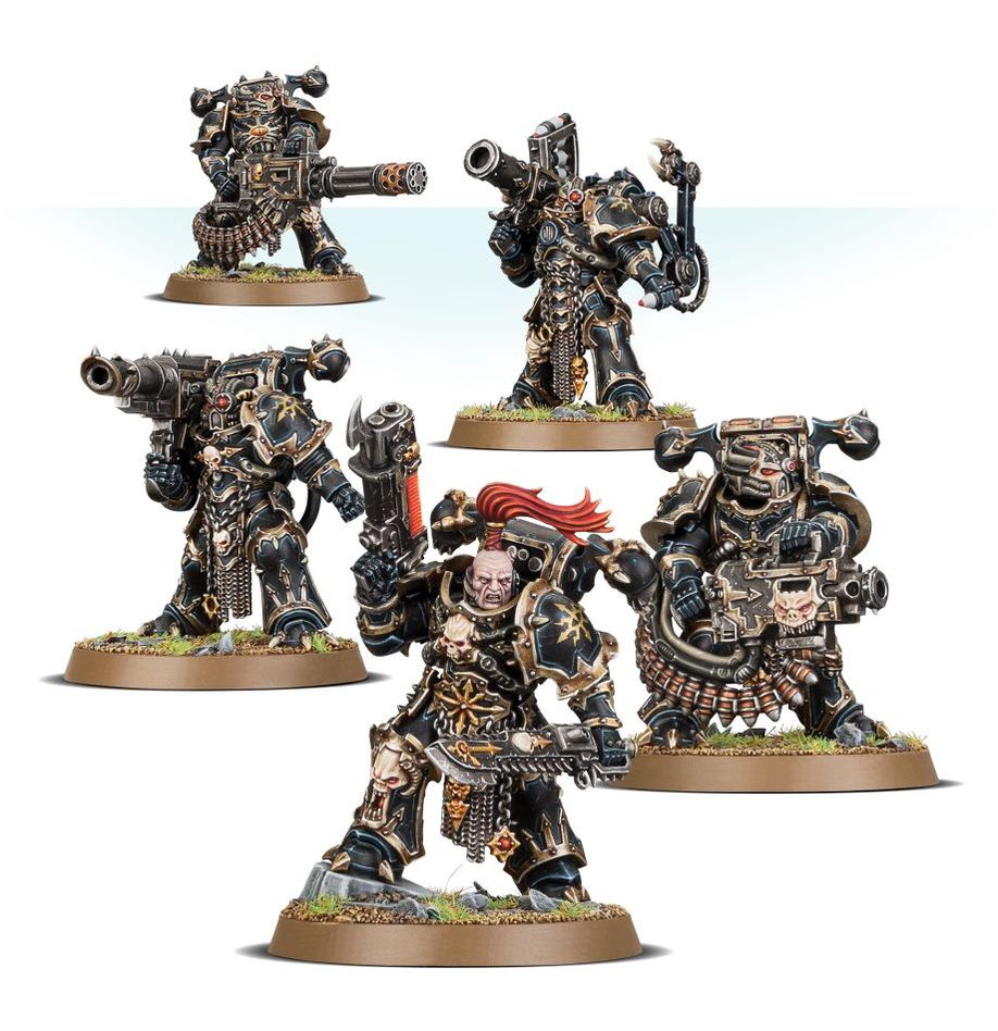 Warhammer 40000 - Chaos Space Marines - Havocs