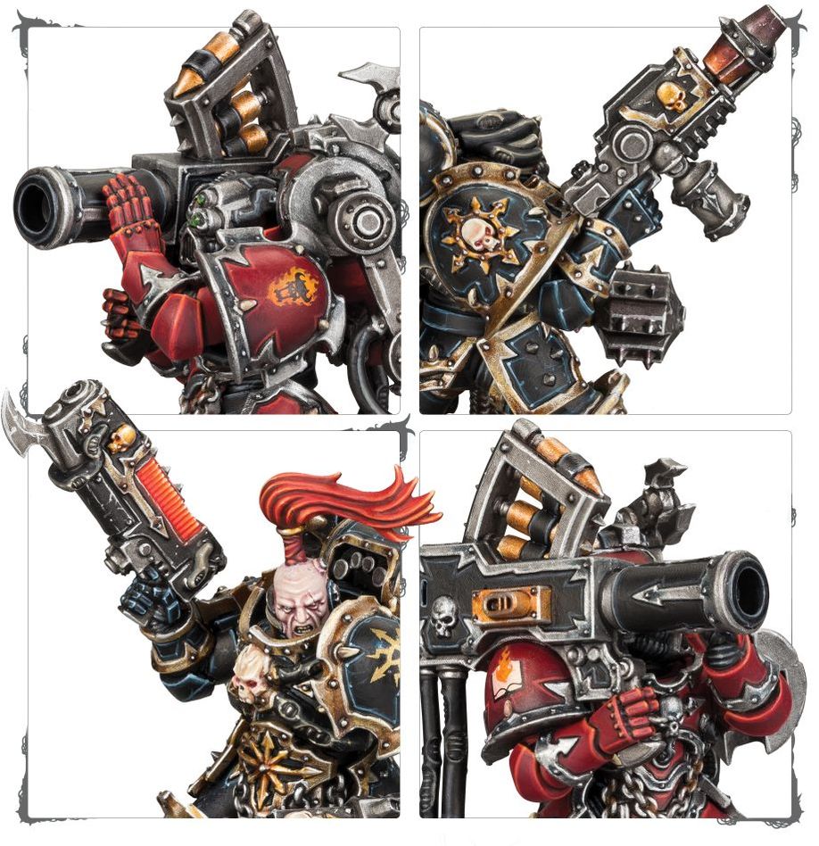 Warhammer 40000 - Chaos Space Marines - Havocs