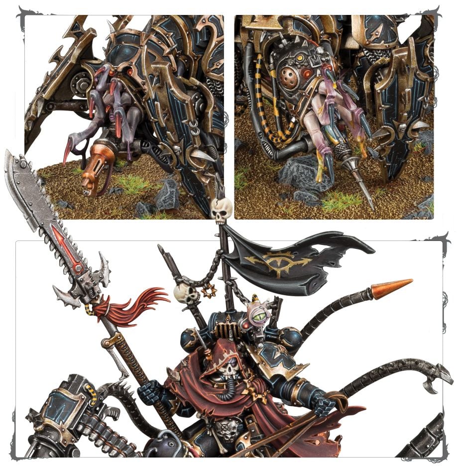 Warhammer 40000 - Chaos Space Marines - Vex Machinator, Arch-Lord Discordant