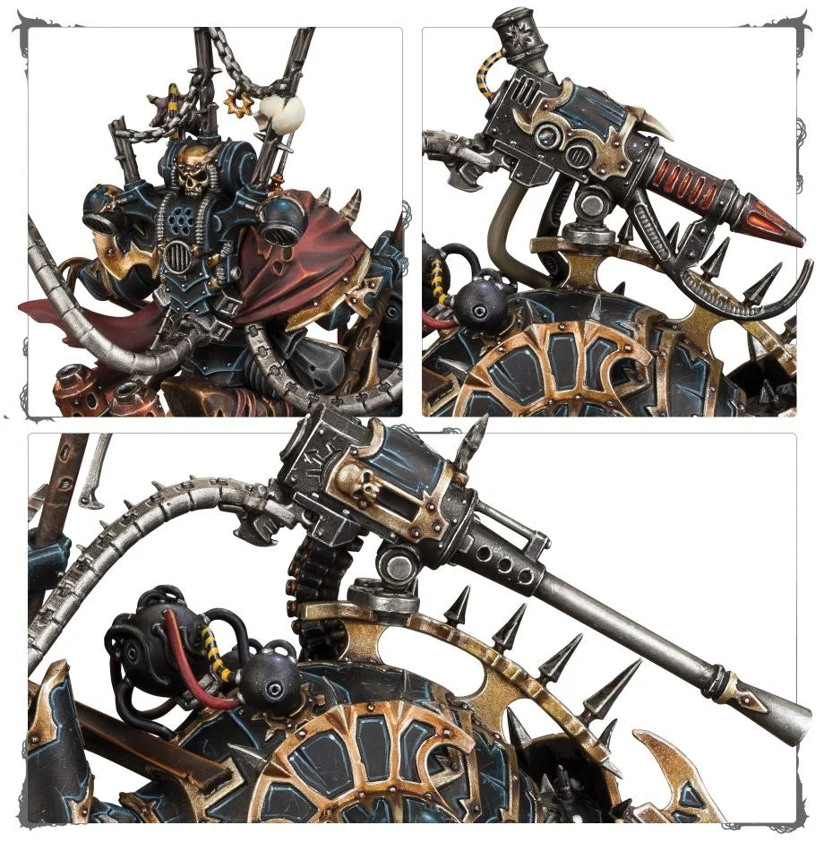 Warhammer 40000 - Chaos Space Marines - Vex Machinator, Arch-Lord Discordant