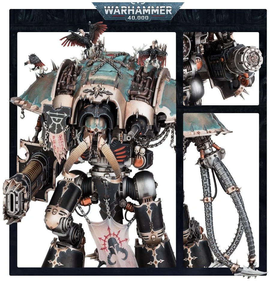 Warhammer 40000 - Chaos Knights-  Knight Abominant