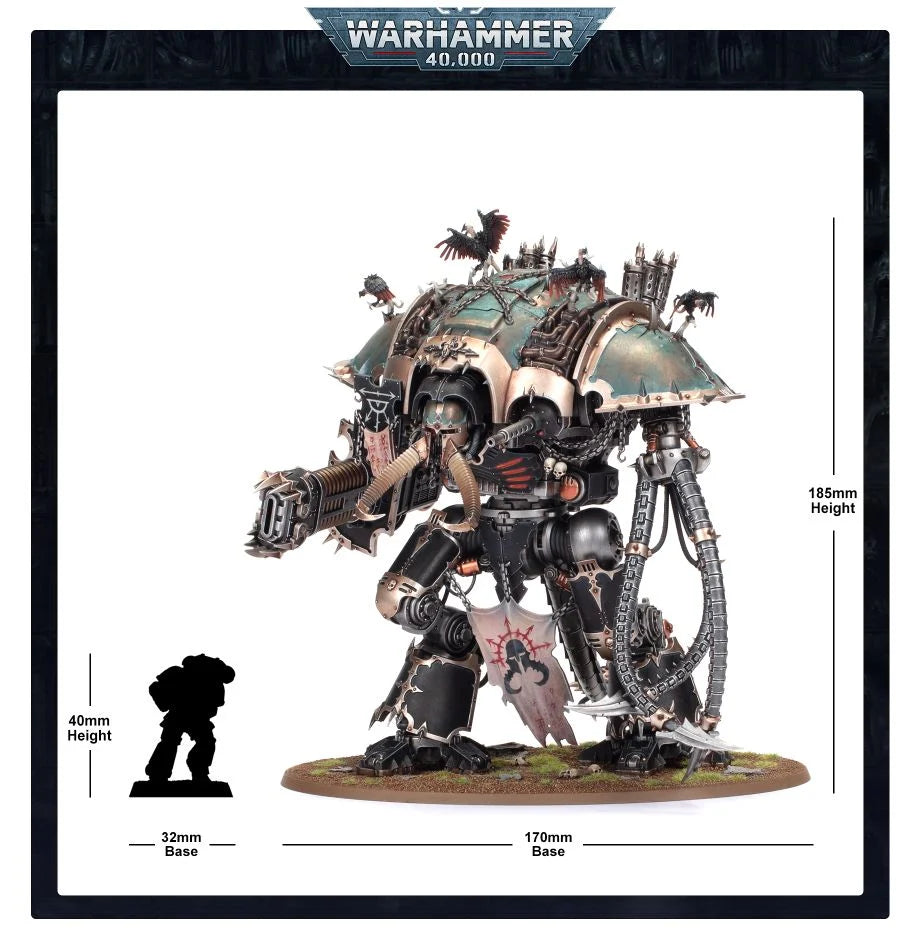 Warhammer 40000 - Chaos Knights-  Knight Abominant