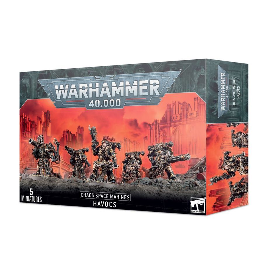 Warhammer 40000 - Chaos Space Marines - Havocs