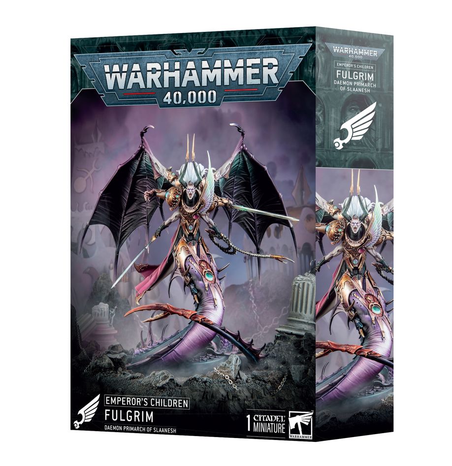 Warhammer 40000 - Emperor's Children - Fulgrim, Daemon Primarch of Slaanesh