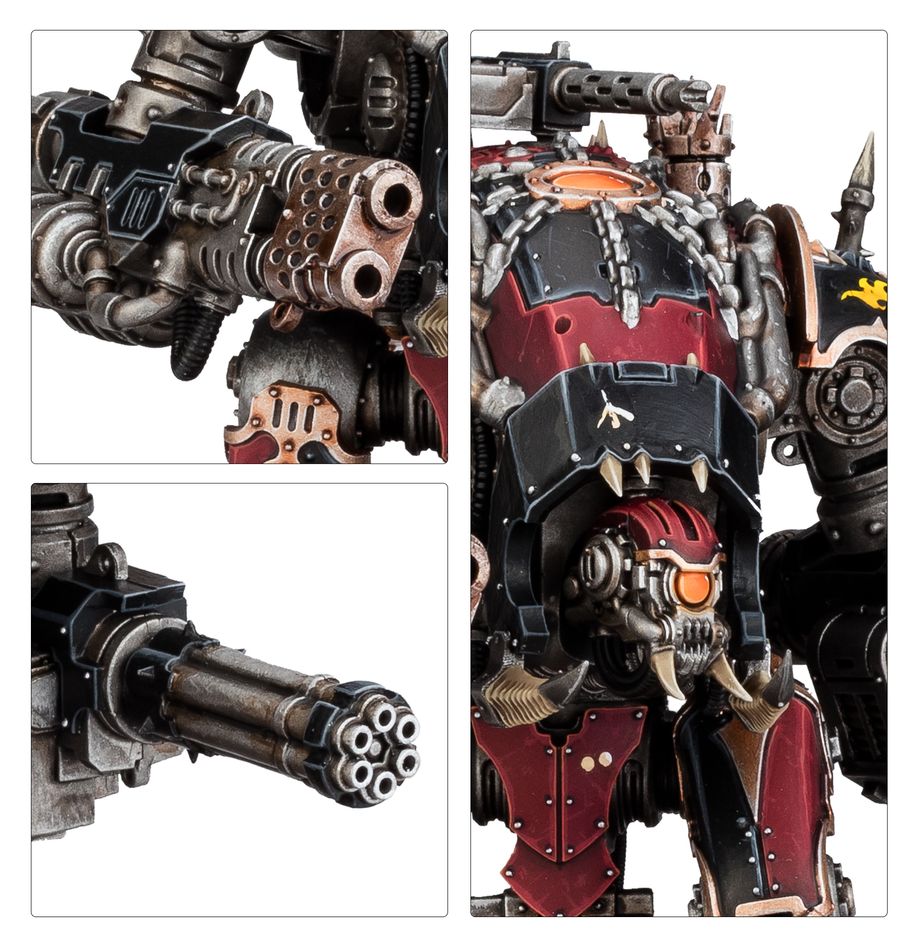 Warhammer 40000 - Chaos Knights - Battleforce - Houndpack Lance