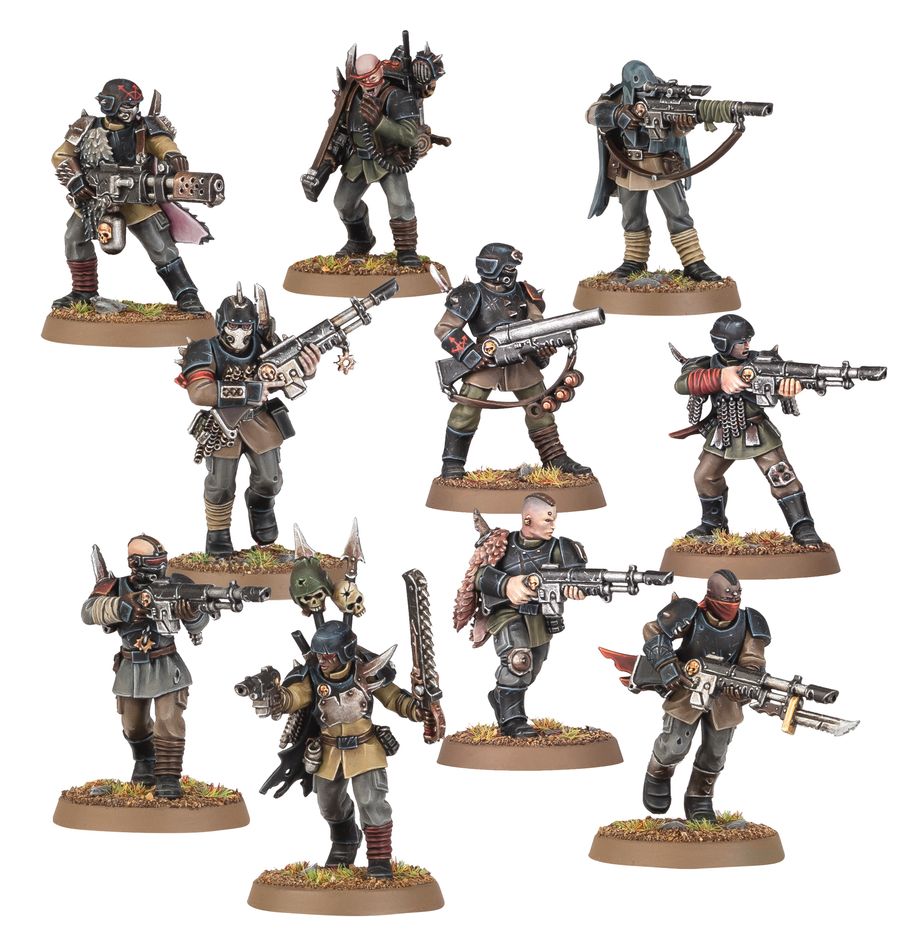 Warhammer 40000 - Chaos Space Marines - Traitor Guardsmen Squad