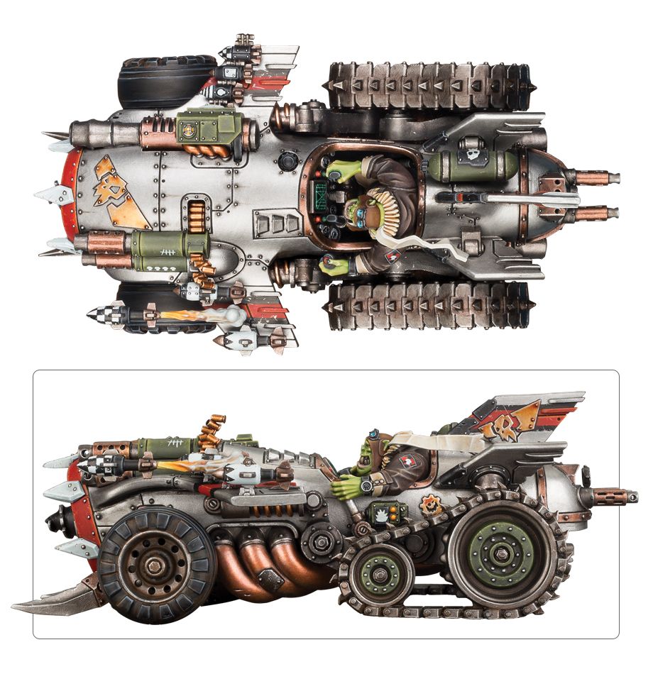 Warhammer 40000 - Orks - Megatrakk Scrapjet