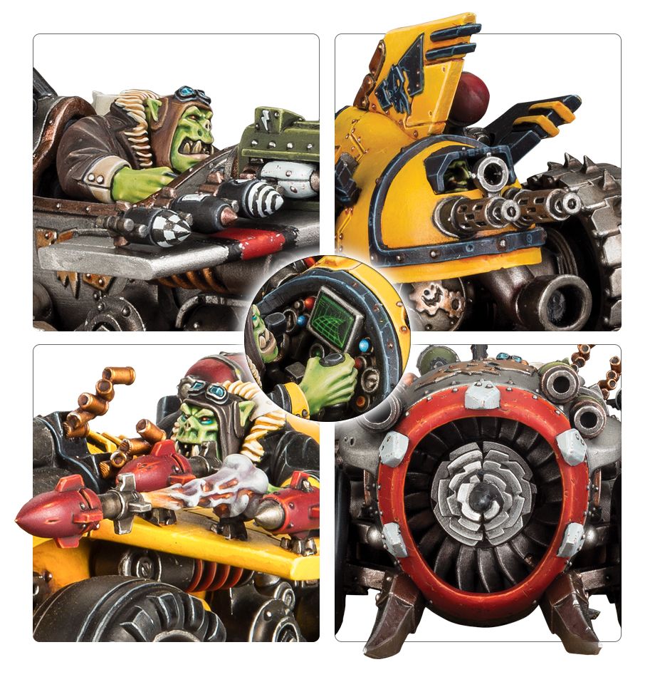 Warhammer 40000 - Orks - Megatrakk Scrapjet