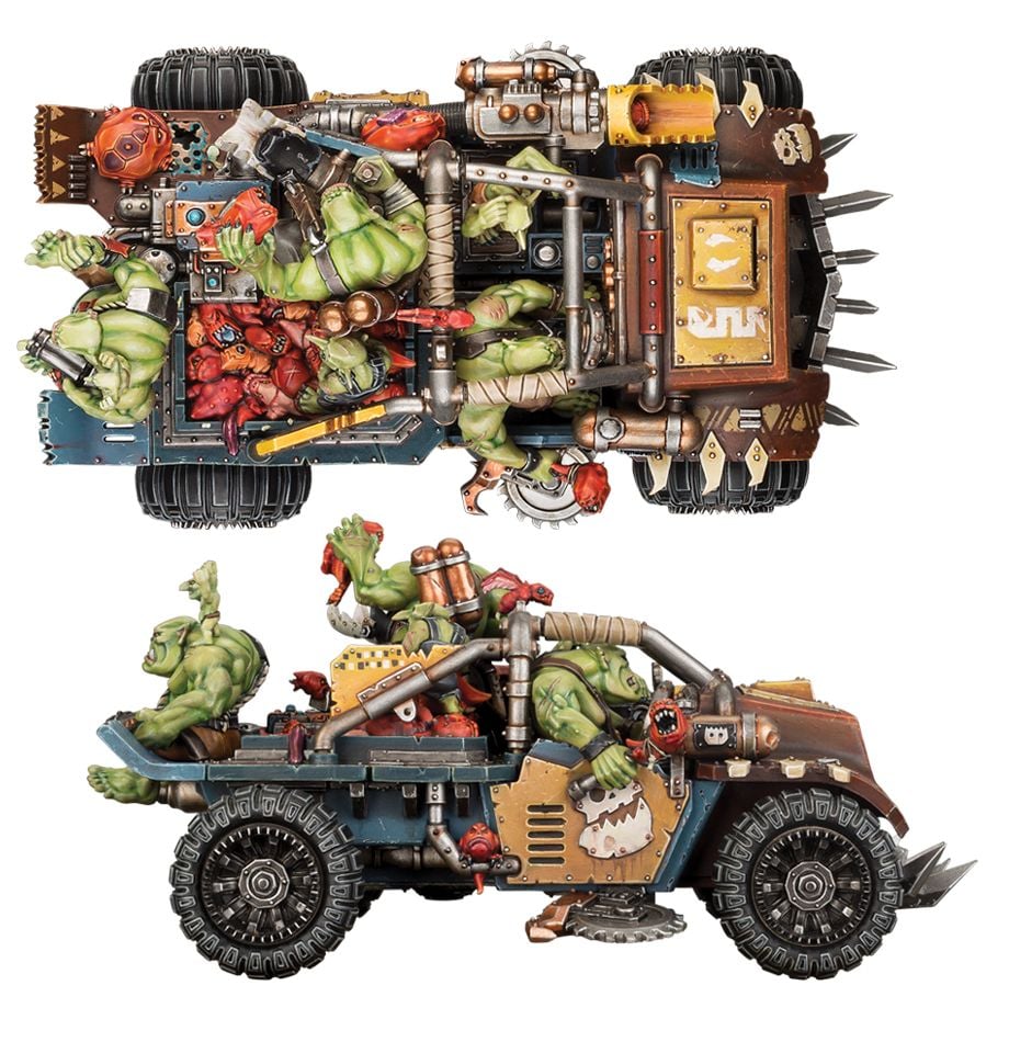 Warhammer 40000 - Orks - Rukkatrukk Squigbuggy