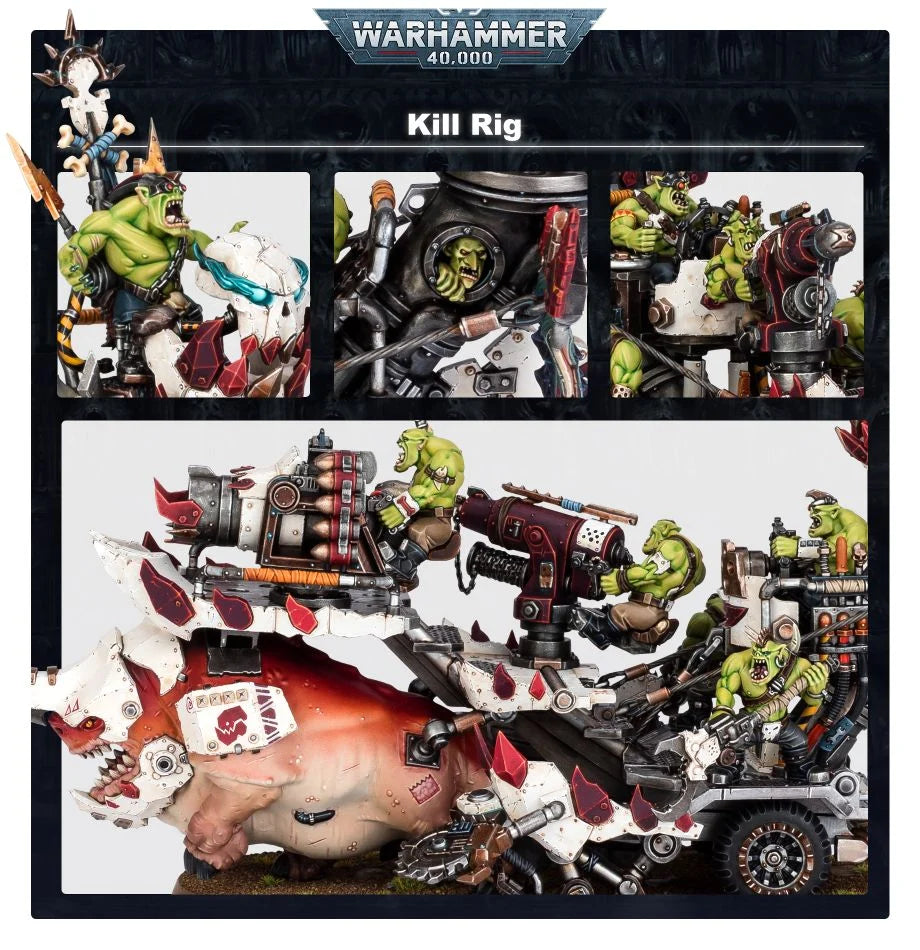 Warhammer 40000 - Orks - Kill Rig/Hunta Rig