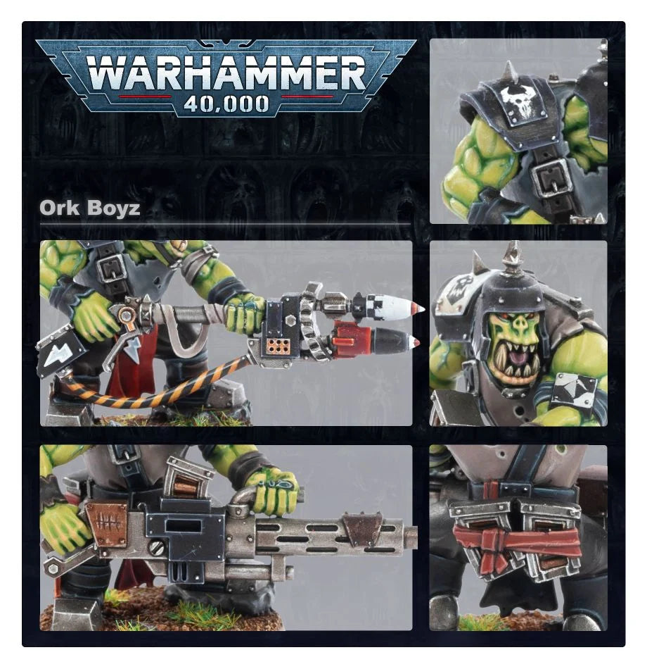 Warhammer 40000 - Orks - Ork Boyz