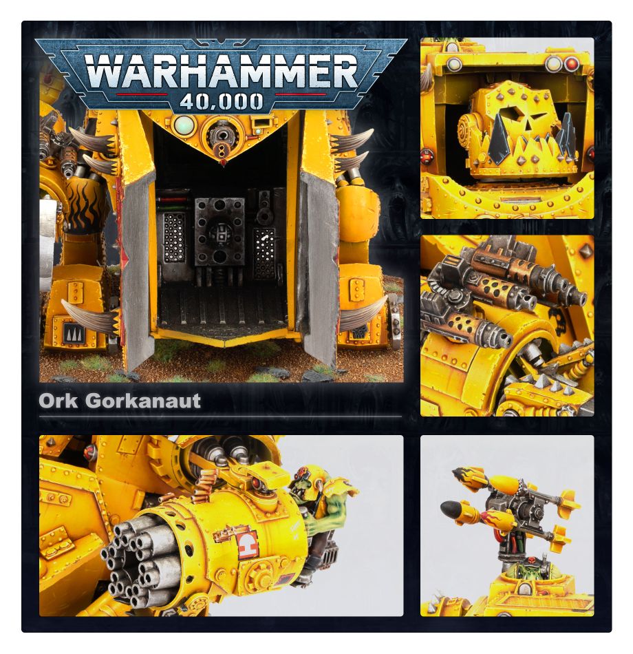 Warhammer 40000 - Orks - Gorkanaut/Morkanaut