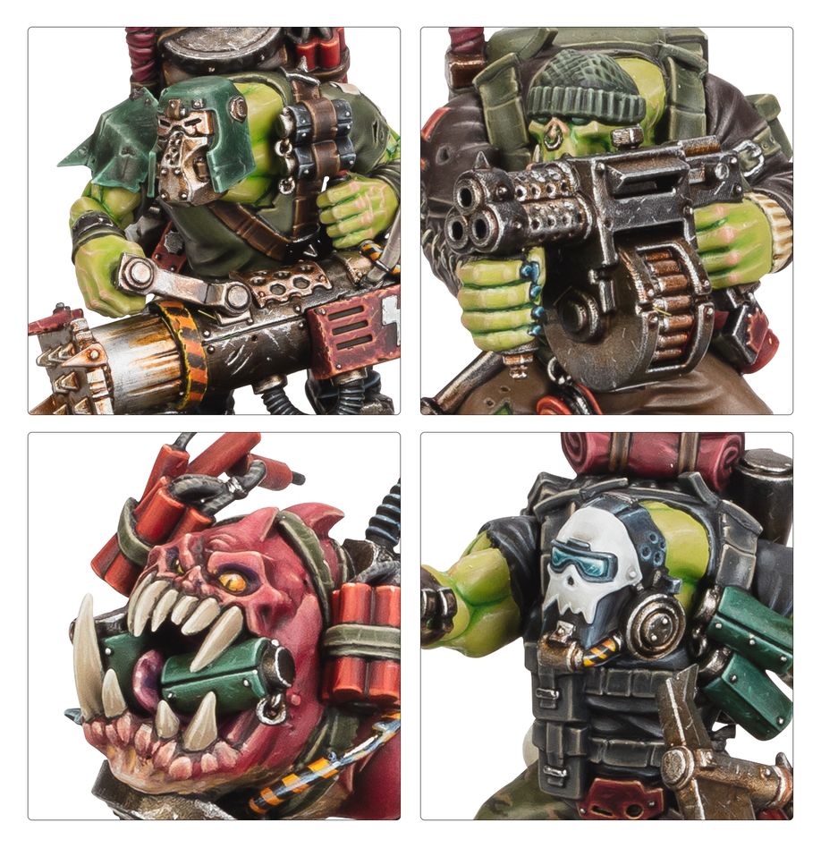 Warhammer 40000 - Orks - Kommandos