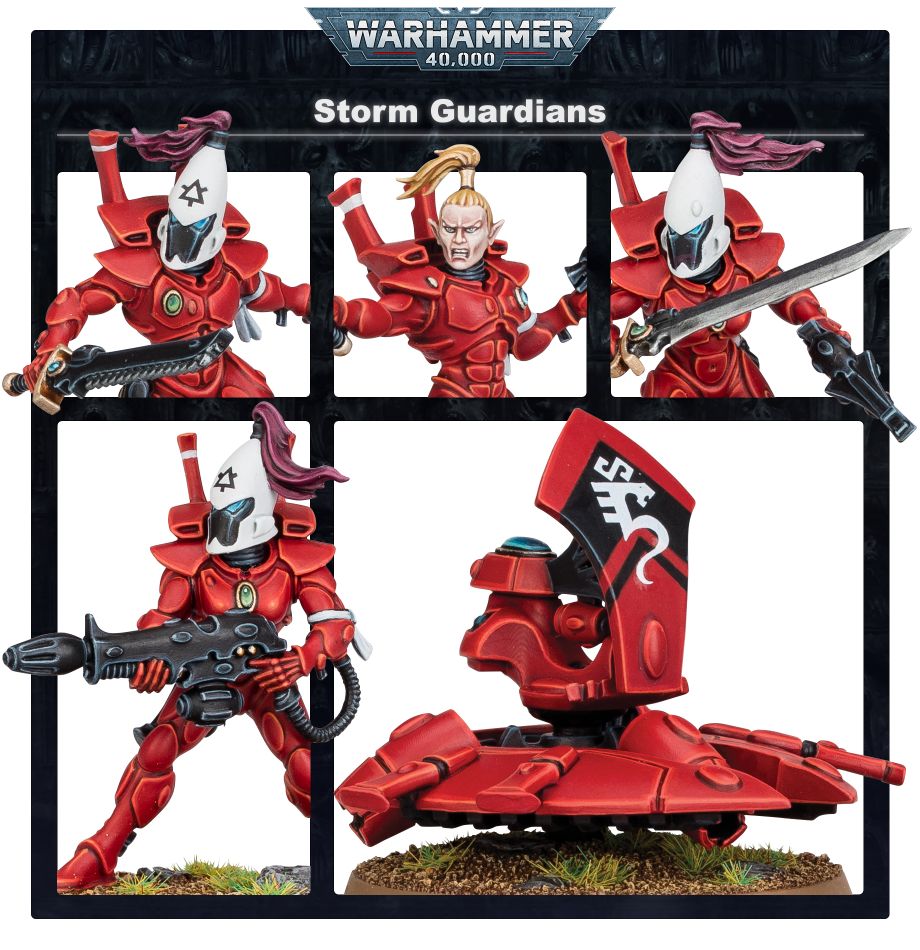 Warhammer 40000 - Aeldari - Guardians