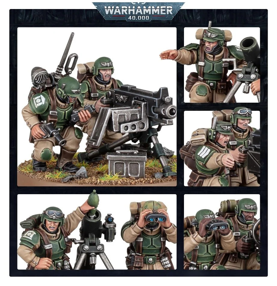 Warhammer 40000 - Astra Militarum - Heavy Weapons Squad